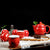 Juego de té de Kung Fu de porcelana con pintura de doble felicidad, tazas y tetera, 7 piezas