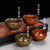 Tazza da tè cinese Kung Fu in ceramica con smalto colorato Tea-calix