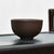 Dunkelrot emaillierte Keramik Kung Fu Teeset Tassen Teekanne 12 Stück