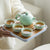 Reiseset aus traditioneller chinesischer Keramik mit Teekannen & Caddy