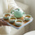 Traditional Chinese Pottery Teapot Cups & Caddy Travel Set