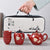 Lotus Carving Pottery Traditional Chinese Kungfu Tea Set Travel Set