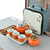 Pumpkin Designed Pottery Traditional Chinese Tea Set Travel Set