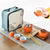 Pumpkin Designed Pottery Traditional Chinese Tea Set Travel Set