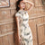 Traditional Cheongsam Floral Chinese Dress for Modern & Intellectual Women