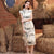 Traditional Cheongsam Floral Chinese Dress for Modern & Intellectual Women