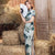 Vestido chino tradicional cheongsam de manga corta para mujeres modernas e intelectuales