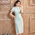 Traditional Cheongsam Floral Lace Dress for Modern & Intellectual Women