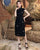 Cap Sleeve Traditional Cheongsam Lace Dress for Modern & Intellectual Women