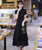 A-line Aodai Chinese Dress with Tassels for Intellectual Women