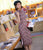 Traditional Cheongsam with Polka Dots Pattern for Chic & Intellectual Women