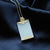White Jade Pendant Gilding Necklace