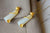 Vergoldete Halskette mit Jade- und Blumenschnitzerei