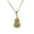 Collier Pendentif Turquoise Forme Gourde