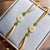 Pulsera de estilo chino de jade blanco con carácter dorado de Fu