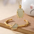 Cicada Shape Bead Chinese Style Gilding Bracelet