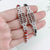 Abacus Conçu Pendentif Bracelet En Argent Sterling Couple Bracelet