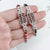 Abacus Designed Pendant Sterling Silver Bracelet Couple Bracelet