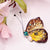 Broche Bordado Mariposa con Lentejuelas Dorado