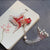 Goldfish Shape Embroidery with Tassel Gilding Brooch