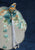 Bird Shape Embroidery with Tassel Gilding Brooch