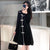 Reverskragen Langarm Lolita Style Chinesisches Kleid Kleines Schwarzes Kleid