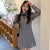 Long Puff Sleeve Stand Collar Lolita Style Chinese Dress