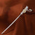 Jade Wintersweet Sterling Silver Retro Chinese Style Hairpin with Tassel