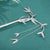 Bamboo Designed Sterling Silver Retro Chinese Style Hairpin with Tassel