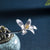 Magnolia Designed Sterling Silber Retro-Haarnadel im chinesischen Stil