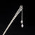 Sterling Silver Retro Chinese Style Hairpin with Pearl Tassels