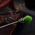 Jade Flower Sterling Silver Retro Chinese Style Hairpin