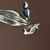 Water Birds Shape Sterling Silver Retro Chinese Style Hairpin