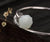 Jade Seedpod of the Lotus Retro Sterling Silver Open Bracelet