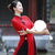 Costume de danse de style chinois traditionnel haut de Cheongsam
