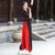 Costume de danse de style chinois haut en coton et mousseline de soie Cheongsam