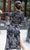 Stretchy Floral Cheongsam Dress Chinese Style Dance Costume