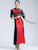 Vestido Cheongsam de cuerpo entero Traje de baile de estilo chino