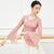 Elegant Chinese Style Classical Dance Costume Yoga Wear with Trumpet Sleeves