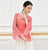 Elegant Chinese Style Classical Dance Costume Yoga Wear with Trumpet Sleeves