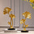 Ginkgo Leaves Carved Designed Oriental Home Decor