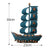 Retro chinesisches Segelboot entworfen orientalische Wohnkultur