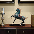 Recrutez le cheval de richesse conçu Oriental Home Decor