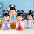 Décor de bureau oriental en résine chinoise ancienne fille