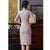 Chic Knee Length Cheongsam Plaids & Checks Chinese Dress