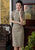 Half Sleeve Knee Length Cheongsam Plaids & Checks Chinese Dress