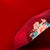 Confezione regalo per thermos e ombrello pieghevole in stile cinese con motivo a peonia