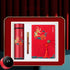 Caja de regalo elegante de la pluma de bola del cuaderno del termo elegante del estilo chino del modelo de Phoenix