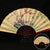 Ventilateur décoratif de ventilateur pliant chinois traditionnel fait à la main de peinture de prune et de bambou
