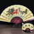 Abanico plegable chino tradicional hecho a mano de pintura de caballos Abanico decorativo